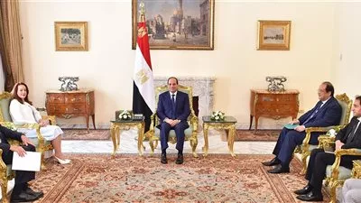 الرئيس السيسى يستقبل رئيسة الجمعية العامة للأمم المتحدة