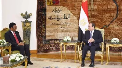 السيسى يبحث مع رئيس وزراء تنزانيا تفعيل آليات التعاون المشترك في مختلف المجالات
