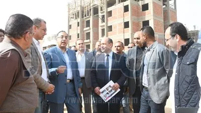 مدبولى يتفقد أعمال تنفيذ 4416 وحدة سكنية بمشروع 