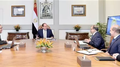 الرئيس السيسى يتابع الخطة التنفيذية لمنظومة إدارة المخلفات الصلبة