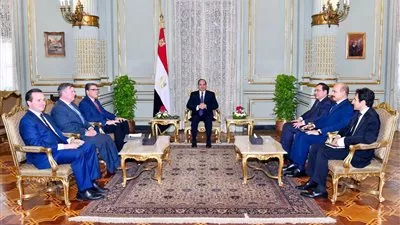 السيسي يؤكد أهمية تعزيز العلاقات الاستراتيجية مع الولايات المتحدة فى مجال الطاقة