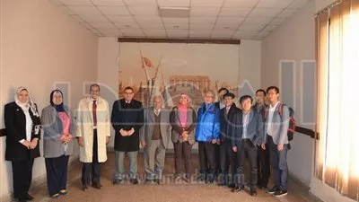 وفد كوري يزور قطاع التدريب الإقليمي للموارد المائية والري