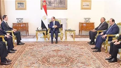 السيسي لـ «كوشنر»: مصر تدعم جهود التوصل لحل عادل وشامل للقضية الفلسطينية