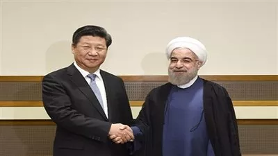 الرئيس الإيراني ونظيره الصيني يتفقان على زيادة التبادل التجاري إلى 600 مليار دولار
