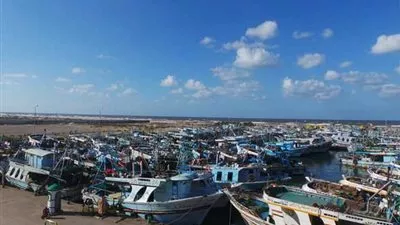 توقف حركة الصيد في كفر الشيخ بسبب الطقس السيئ