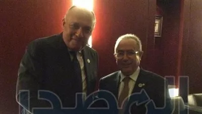وزير الخارجية يلتقى نظيره الجزائرى على هامش اجتماعات الاتحاد الإفريقى