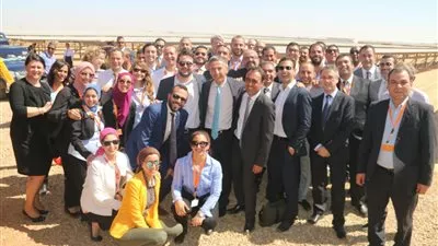 افتتاح اكبر محطة للطاقة الشمسية بقدرة 50 ميجاوات فى بنبان باسوان (صور)