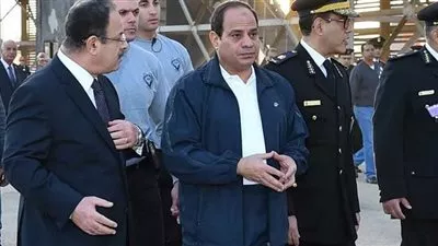 السيسي يزور وزارة الداخلية لمتابعة دورها بالعملية الشاملة 