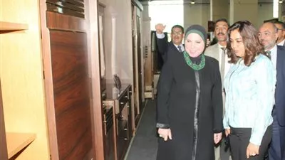 افتتاح معرض «صنع في دمياط 2019» للأثاث 