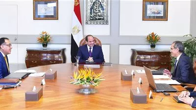 السيسي يتابع الموقف التنفيذي لمشروعات قطاع الاتصالات وتكنولوجيا المعلومات