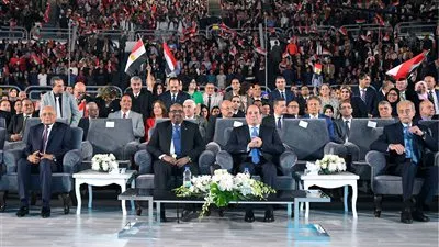 ننشر نص كلمة السيسي بحفل الأسرة المصرية بحضور عمر البشير (صور)
