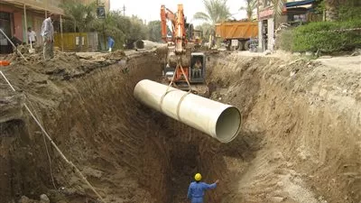 توصيل وتشغيل خدمات الصرف الصحي لـ 4 قرى في أسيوط بنهاية 2018