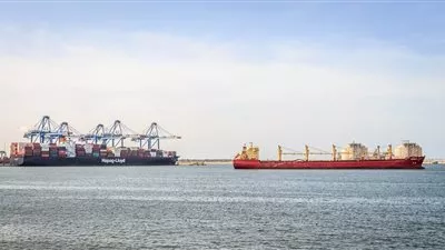 ميناء دمياط يستقبل 8 سفن حاويات وبضائع عامة