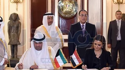 رئيس الوزراء ونظيره الكويتي يشهدان توقيع اتفاقيات تعاون بين البلدين‎