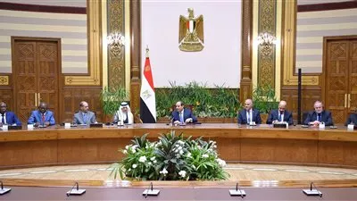 السيسي يستقبل رؤساء وفود الدول المشاركة في «أسبوع القاهرة للمياه»