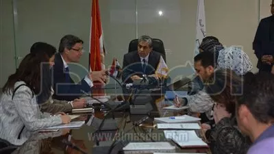 وزير البيئة يلتقى مع بعثة بنك الإنشاء والتعمير الأوروبى