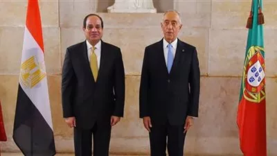 ننشر نص كلمة الرئيس السيسي بالمؤتمر الصحفي مع نظيره البرتغالي