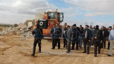 مديرية أمن مطروح تنفذ 10 قرارات إزالة لتعديات على أملاك الدولة