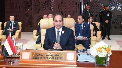 السيسي يعرض وجهة النظر المصرية لحل أزمات المنطقة العربية (صور)