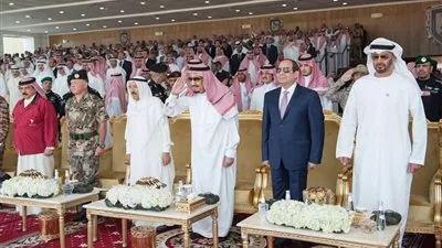 الرئيس السيسي يشهد ختام تمرين 