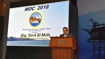 وزير البترول يستعرض أبرز إنجازات القطاع بمؤتمر 