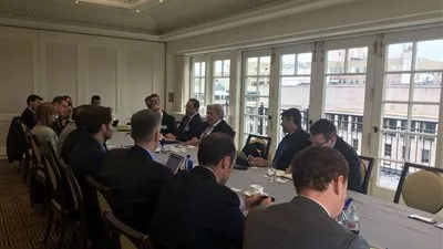 وزير المالية يلتقي بالمستثمرين الدوليين ومؤسسات التصنيف الائتمانى فى واشنطن