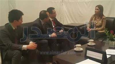 وزيرة التعاون الدولي تلتقى برئيس العلاقات الحكومية في شركة هواوى الصينية