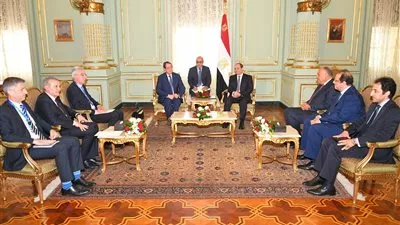 السيسي يبحث مع نظيره القبرصي تعزيز التعاون المشترك