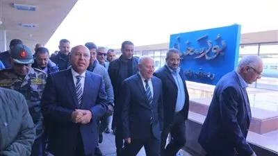 وزير النقل يفتتح محطة سكة حديد بورسعيد بعد تطويرها بتكلفة 83 مليون جنيه