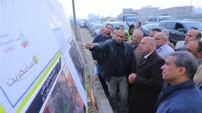 وزير النقل يتفقد أعمال تطوير الطريق الدائرى بتكلفة 5,3 مليار جنيه