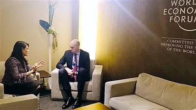 «المشاط» تبحث تعزيز التعاون مع منتدى «دافوس» و«سيتى بنك» و«أوبر» 