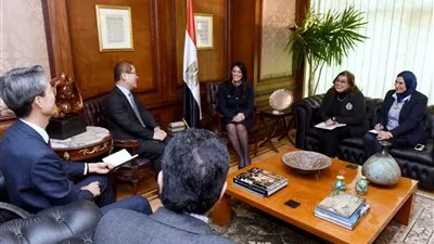 «المشاط» تبحث تعزيز التعاون بين مصر والبنك الكورى للاستيراد والتصدير