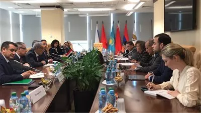 6,9 مليار دولار حجم التبادل التجارى بين مصر والاتحاد الأوراسى خلال 2017