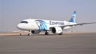 وصول أولى طائرات مصر للطيران من طراز «إبرباص A320 neo»