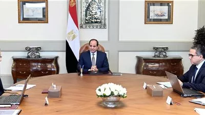 السيسي يتابع الموقف التنفيذي لمشروع المتحف المصري الكبير