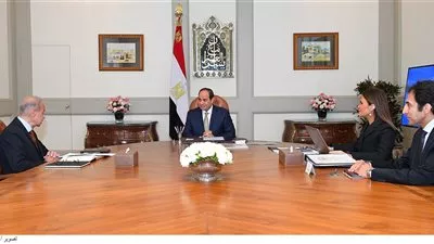 السيسى يبحث آليات جذب الاستثمارات فى مشروعات الطاقة وتنمية سيناء