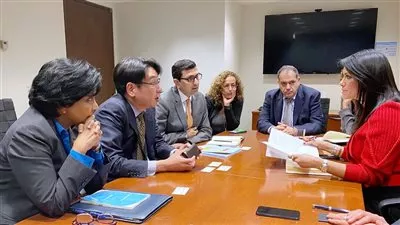 «المشاط» تبحث مع «ميجا» توسيع تقديمها ضمانات ضد مخاطر الاستثمار
