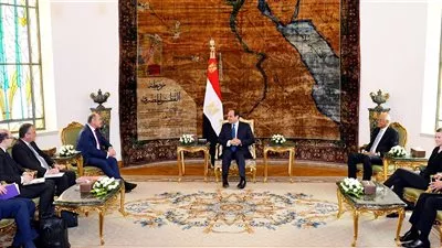 السيسي يبحث مع رئيس البرلمان النمساوي سبل تفعيل أطر التعاون المشترك