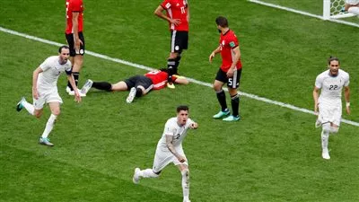 منتخب مصر يخسر أمام أوروجواي 1-0 في افتتاح مبارياته بكأس العالم