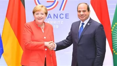 السيسي يؤكد تضامن مصر مع ألمانيا إزاء أزمة فيروس كورونا