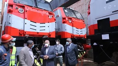 «النقل»: وصول 20 جرار سكة حديد جديد إلى ميناء الإسكندرية