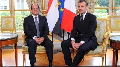 السيسى وماكرون يبحثان سبل التعاون المشترك لمواجهة أزمة فيروس كورونا