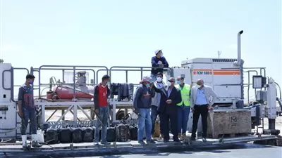 وزير النقل يتفقد أعمال تطوير طريق «القاهرة – أسوان» الصحراوى الغربى 