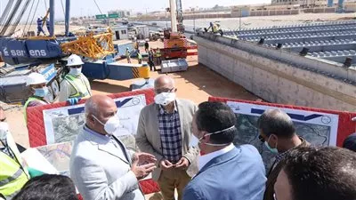 وزير النقل يتفقد أعمال التطوير والصيانة الشاملة للطريق الدائري