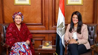 وزيرة التعاون الدولي تلتقي نائب الأمين العام للأمم المتحدة