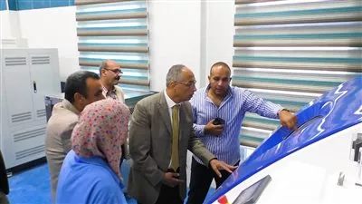 بدء التشغيل التجريبي لمعامل هيئة الرقابة على الصادرات والواردات بميناء العين السخنة