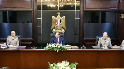 الرئيس السيسي يرأس اجتماع المجلس الأعلى للقوات المسلحة