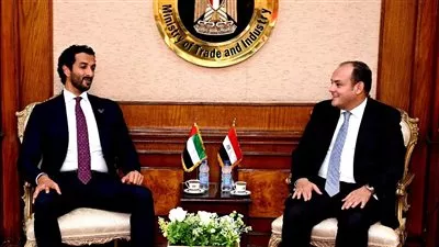 مباحثات مصرية إماراتية لتنمية وتطوير العلاقات الاقتصادية المشتركة بين البلدين