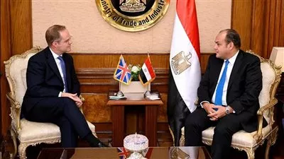 الصناعة: 35% زيادة في حركة التبادل التجاري بين مصر وبريطانيا العام الماضي