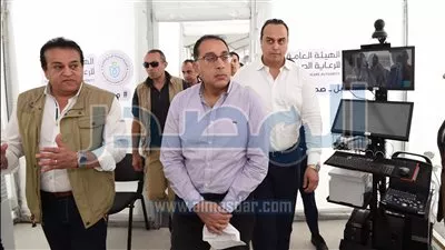 «مدبولي» يتفقد المستشفى الميداني المُجهز بالمركز الدولي للمؤتمرات بشرم الشيخ